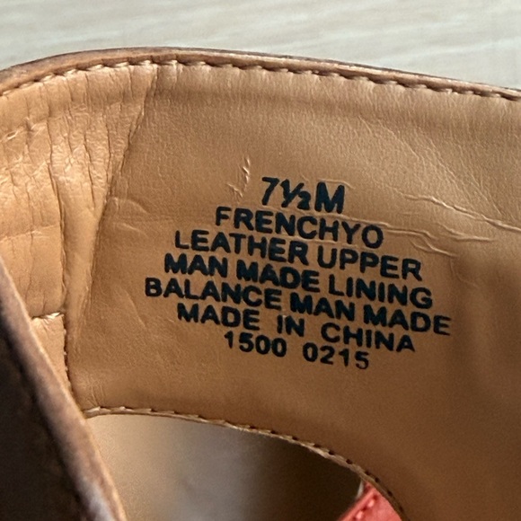 Nine West Elegant Brown and Burnt Orange Women's Heels s. 7.5 - Picture 11 of 11